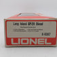 Lionel 6-8367 O Gauge Long Island GP20 Non-Powered Diesel Locomotive EX/Box