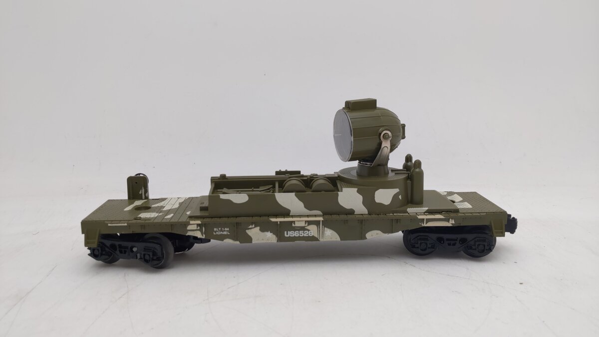 Lionel 6-6526 O Gauge US Marines Operating Searchlight Car EX/Box