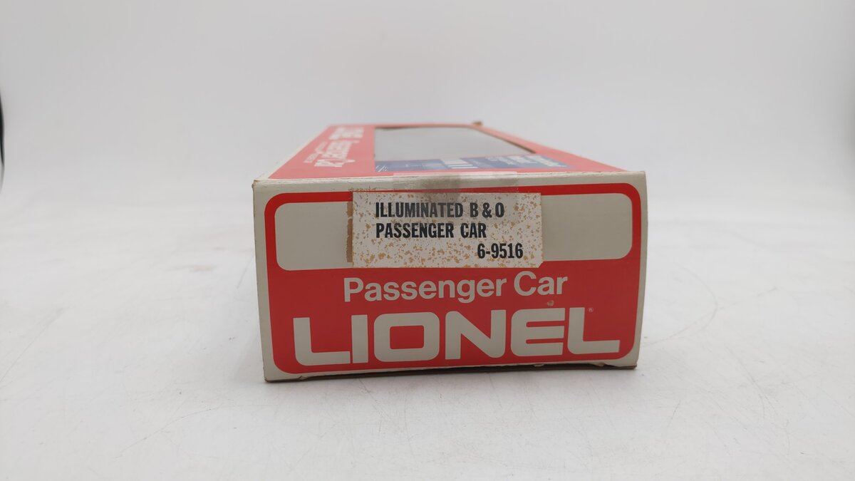 Lionel 6-9516 O Gauge Baltimore & Ohio Mountain Top Passenger Car EX/Box