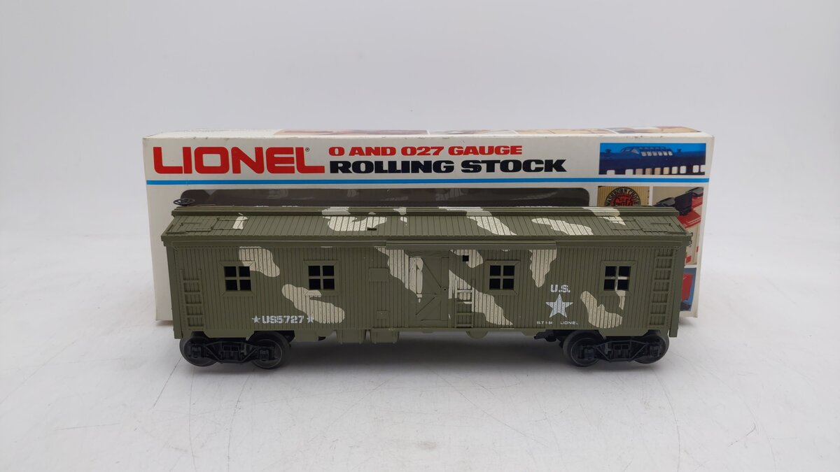 Lionel 6-5727 O Gauge US Marines Bunk Car EX/Box