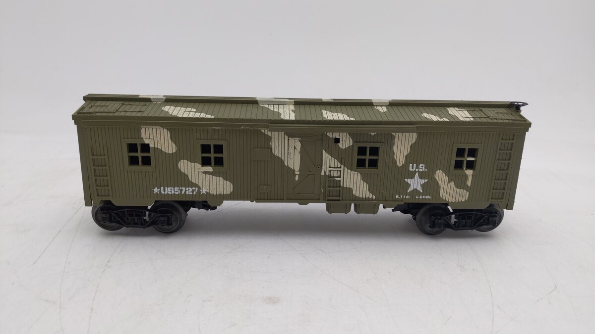 Lionel 6-5727 O Gauge US Marines Bunk Car EX/Box