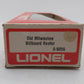 Lionel 6-9856 O Gauge Old Milwaukee Beer Billboard Reefer Car EX/Box