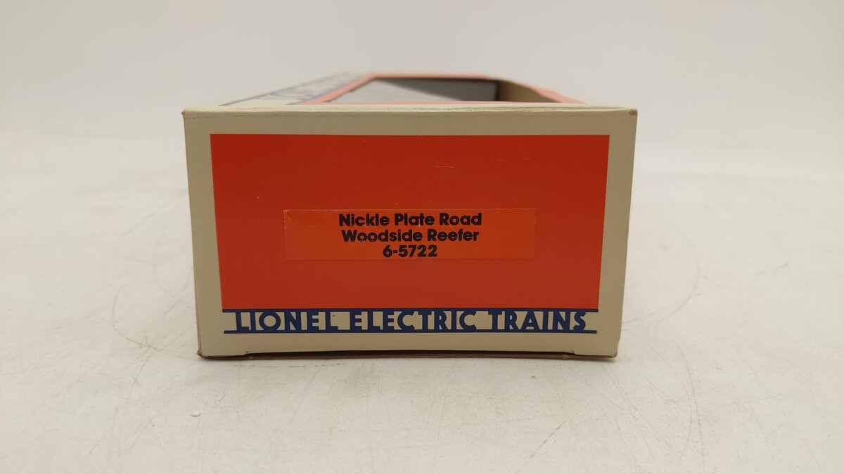 Lionel 6-5722 O Gauge Nickel Plate Road Woodside Reefer #5722 EX/Box