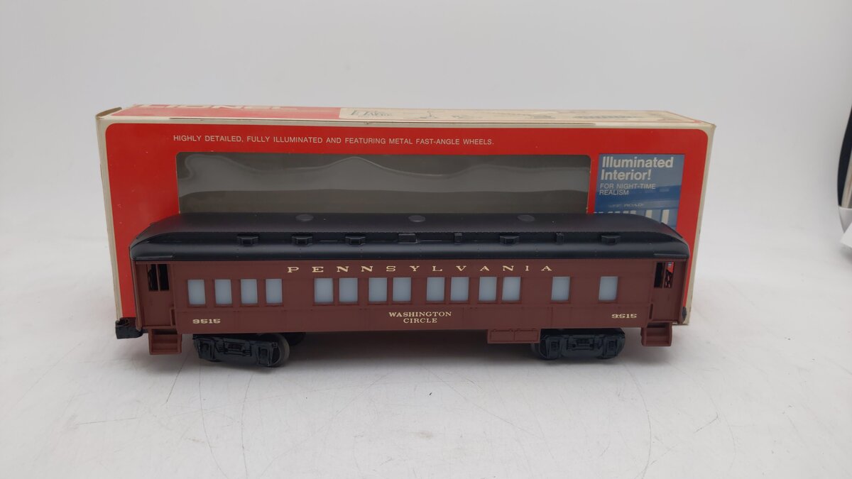 Lionel 6-9515 O Gauge Pennsylvania Washington Circle Pullman Car EX/Box