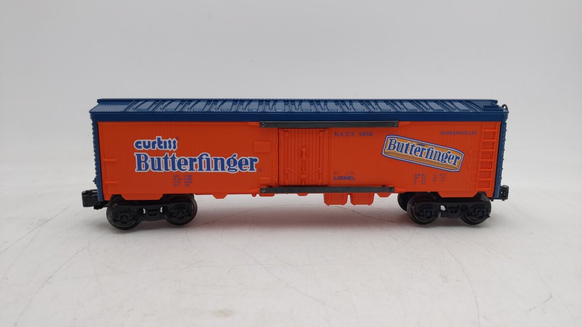 Lionel 6-9858 O Gauge Butterfinger Billboard Reefer Car EX/Box