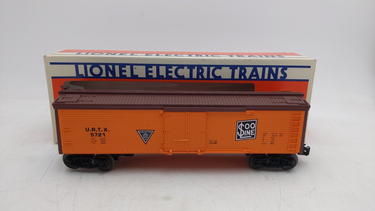 Lionel 6-5721 O Gauge SOO Line Woodside Reefer Car EX/Box