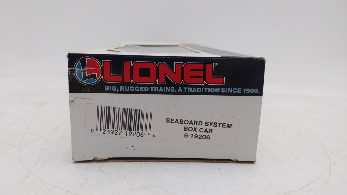 Lionel 6-19206 O Gauge Seaboard System Boxcar EX/Box