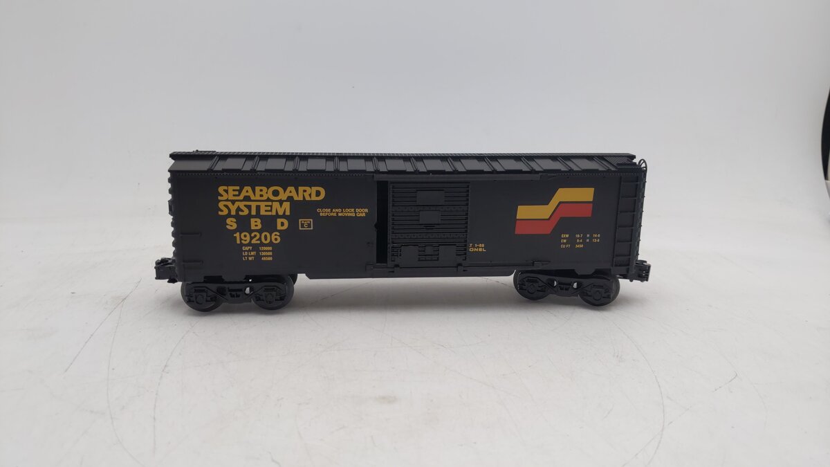 Lionel 6-19206 O Gauge Seaboard System Boxcar EX/Box