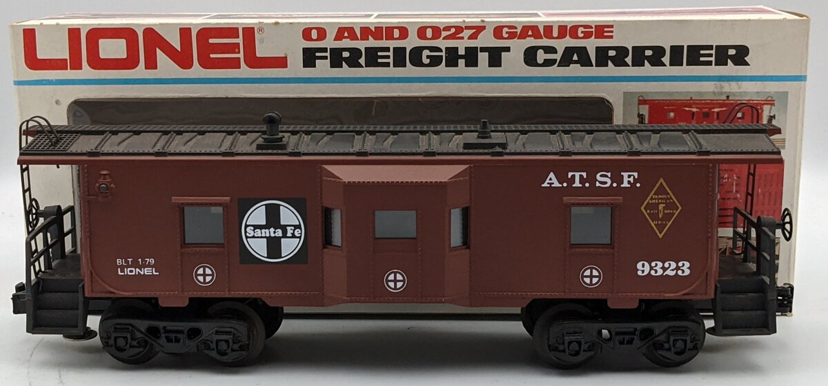 Lionel 6-9323 O Gauge Famous American Railroad Series ATSF Caboose EX/Box