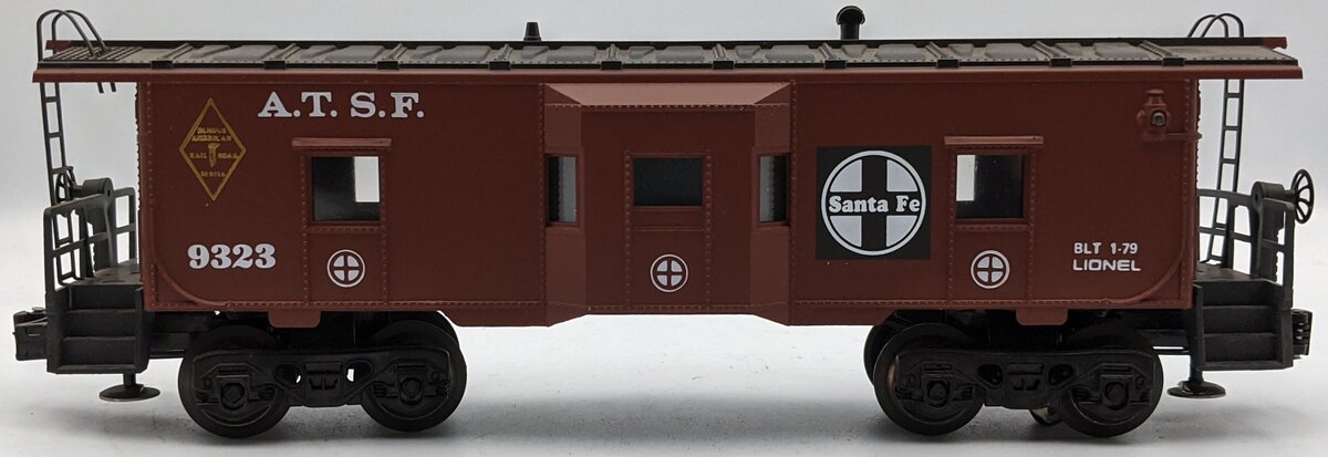Lionel 6-9323 O Gauge Famous American Railroad Series ATSF Caboose EX/Box