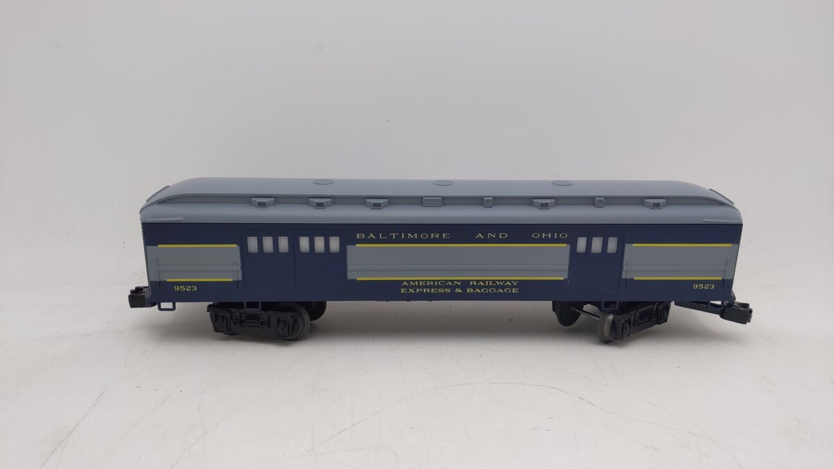 Lionel 6-9523 O Gauge Baltimore & Ohio Baggage Car EX/Box