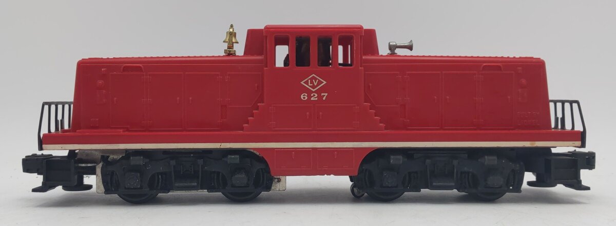 Lionel 627 Vintage O Gauge Lehigh Valley 44 Ton Diesel Locomotive EX