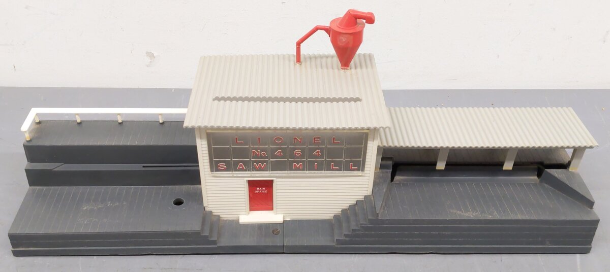 Lionel 464 Vintage O Operating Sawmill/Lumber Mill VG