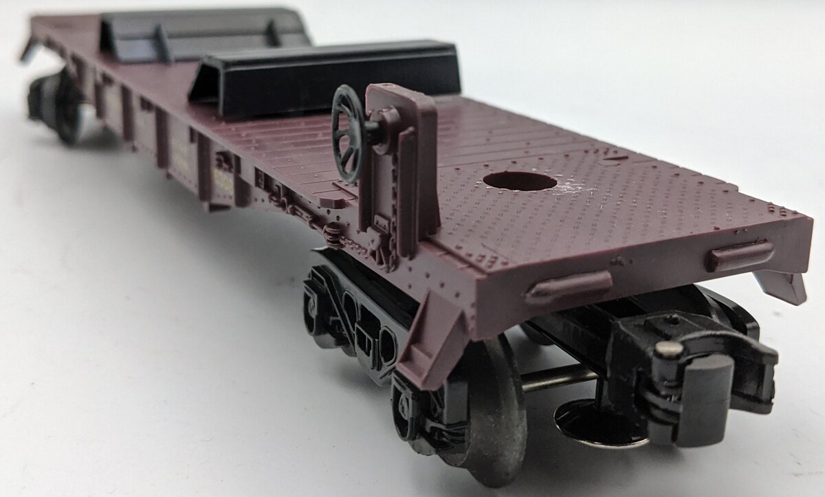 Lionel 6-16303 O Gauge Pennsylvania Flatcar w/Trailers #16303 NIB