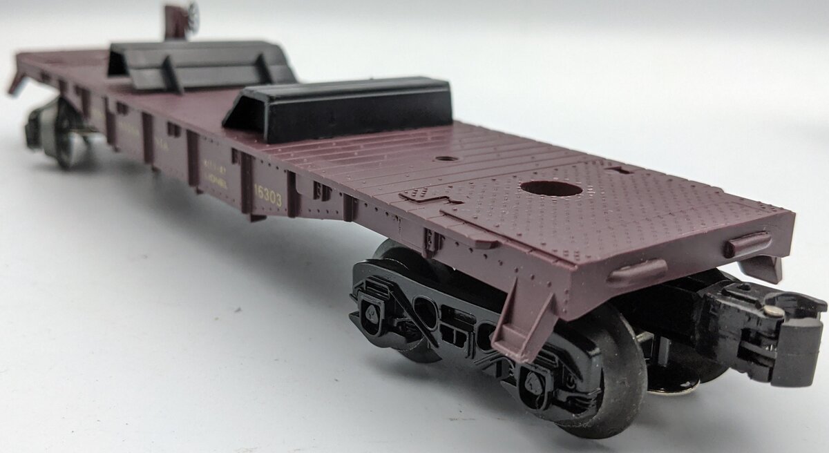 Lionel 6-16303 O Gauge Pennsylvania Flatcar w/Trailers #16303 NIB