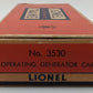 Lionel 3530 Vintage O Electromotive Car with Extension Searchlight VG/Box