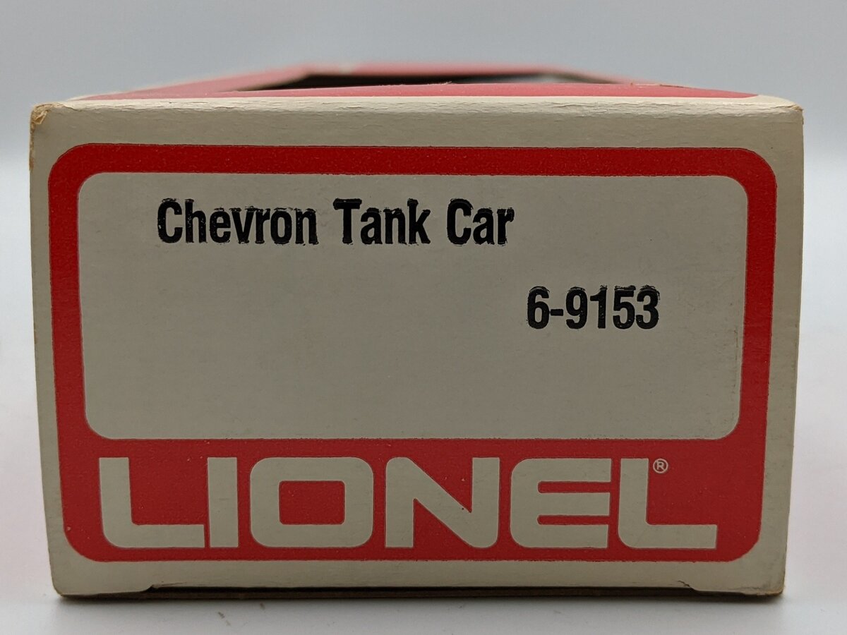 Lionel 6-9153 O Gauge Chevron Single Dome Tank Car NIB
