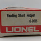 Lionel 6-9015 O Gauge Reading 2-Bay Hopper NIB