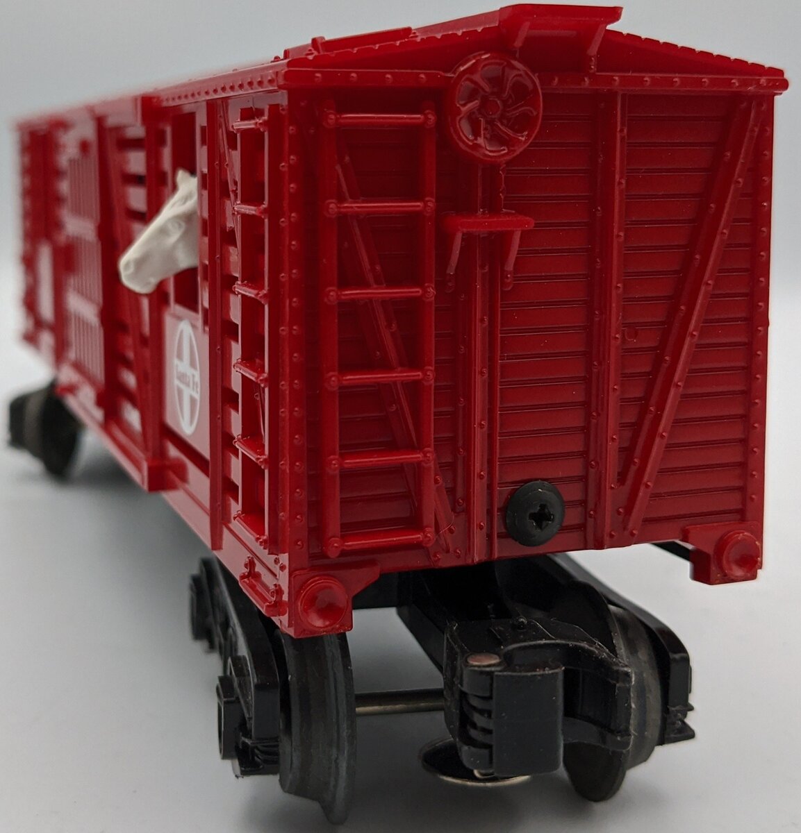 Lionel 6-9280 O Gauge Santa Fe Horse Transport Car NIB