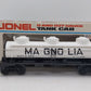 Lionel 6-9279 O Gauge Magnolia 3-Dome Tank Car LN/Box