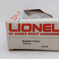 Lionel 6-9279 O Gauge Magnolia 3-Dome Tank Car LN/Box