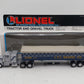 Lionel 6-12785 O Gauge Lionel Gravel Company Tractor & Gravel Truck EX/Box