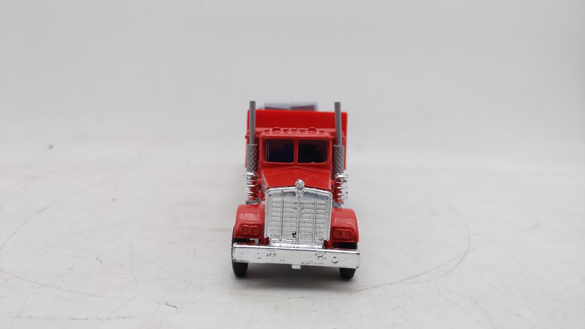 Lionel 6-12786 O Gauge 1:48 Red Lionelville Steel Tractor Trailer EX/Box