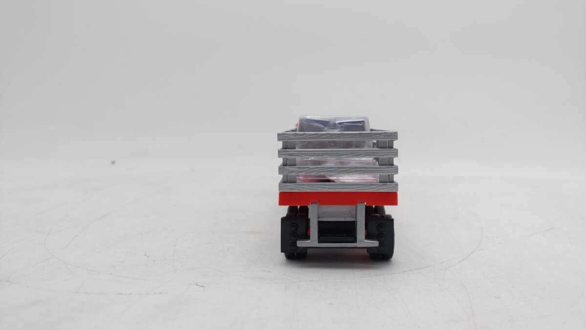 Lionel 6-12786 O Gauge 1:48 Red Lionelville Steel Tractor Trailer EX/Box