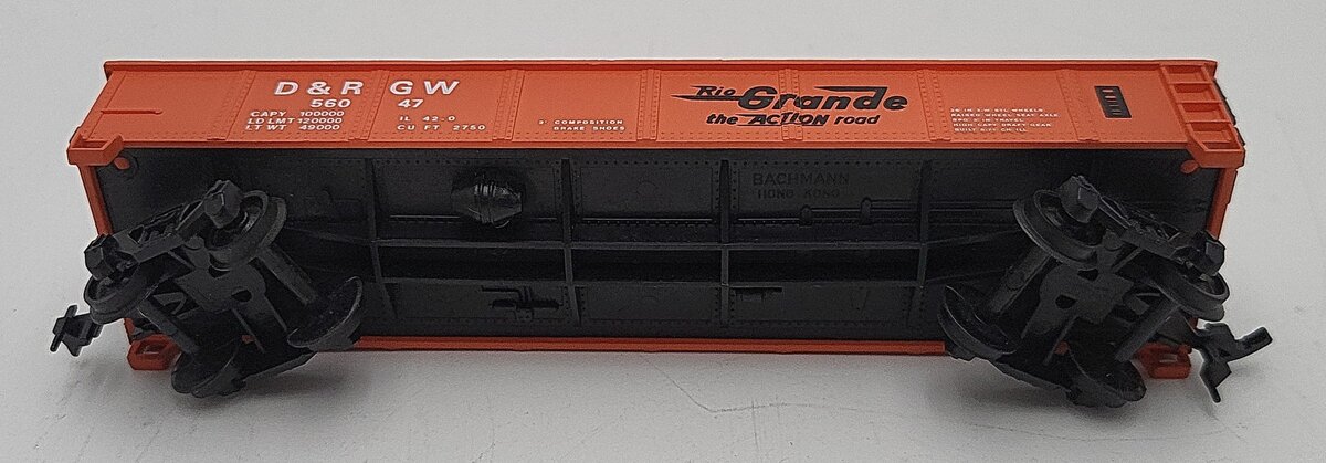 Bachmann HO Scale Rio Grande Gondola Car #56047 EX/Box