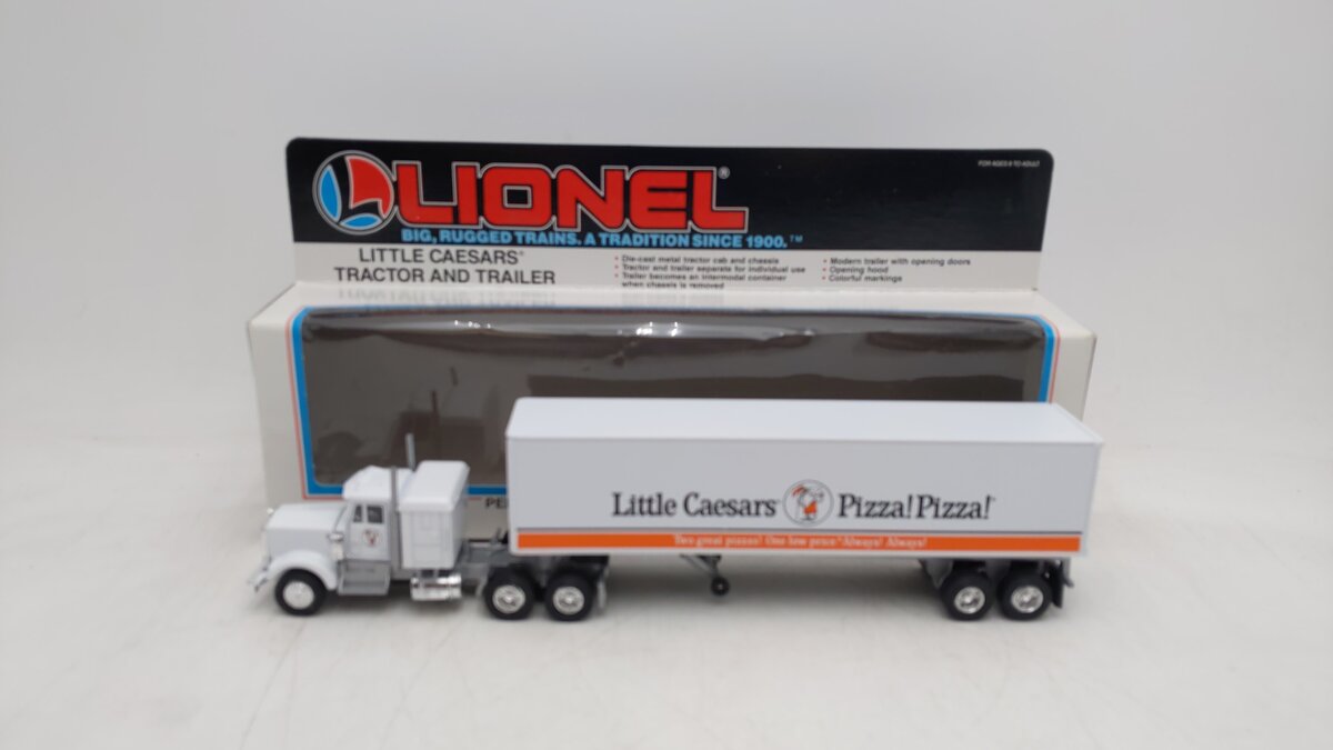 Lionel 6-12807 O Little Caesars Tractor & Trailer Truck