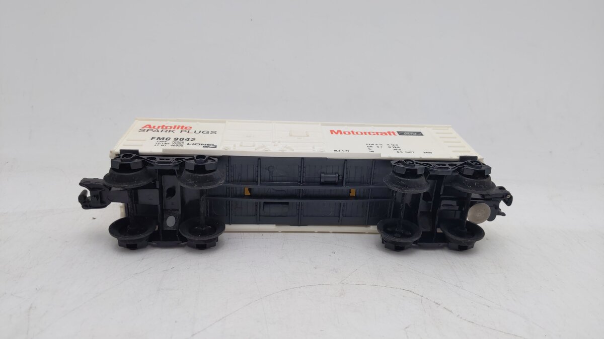 Lionel 6-9042 O Gauge Ford Motorcraft Short Boxcar EX/Box