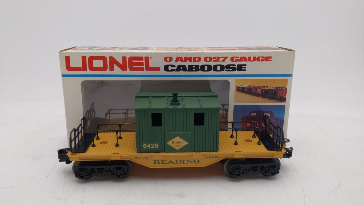 Lionel 6-6426 O Gauge Reading Maintenance Caboose EX/Box