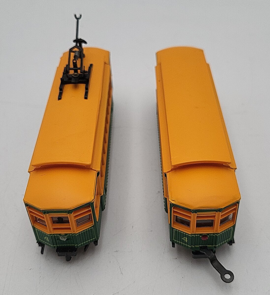 Mehano M9380 HO Scale Philadelphia Transit Trolley Cars #4 LN/Box