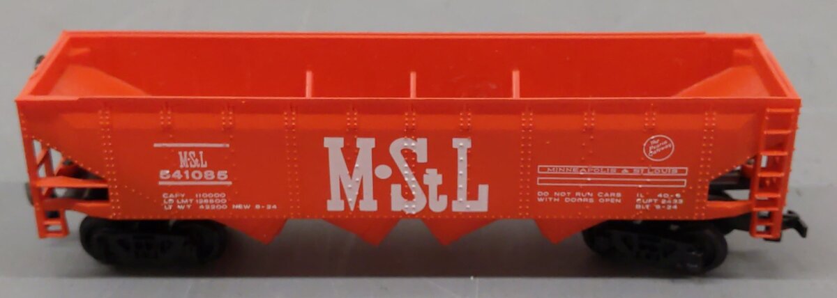 Bachmann 541085 HO Scale Minneapolis & St Louis Hopper Car #541085 EX/Box