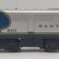Lionel 6-8351 Santa Fe Blue & Silver Powered Alco A Unit EX