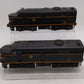 Lionel 2032 Vintage O Erie Alco AA Diesel Locomotive Set EX