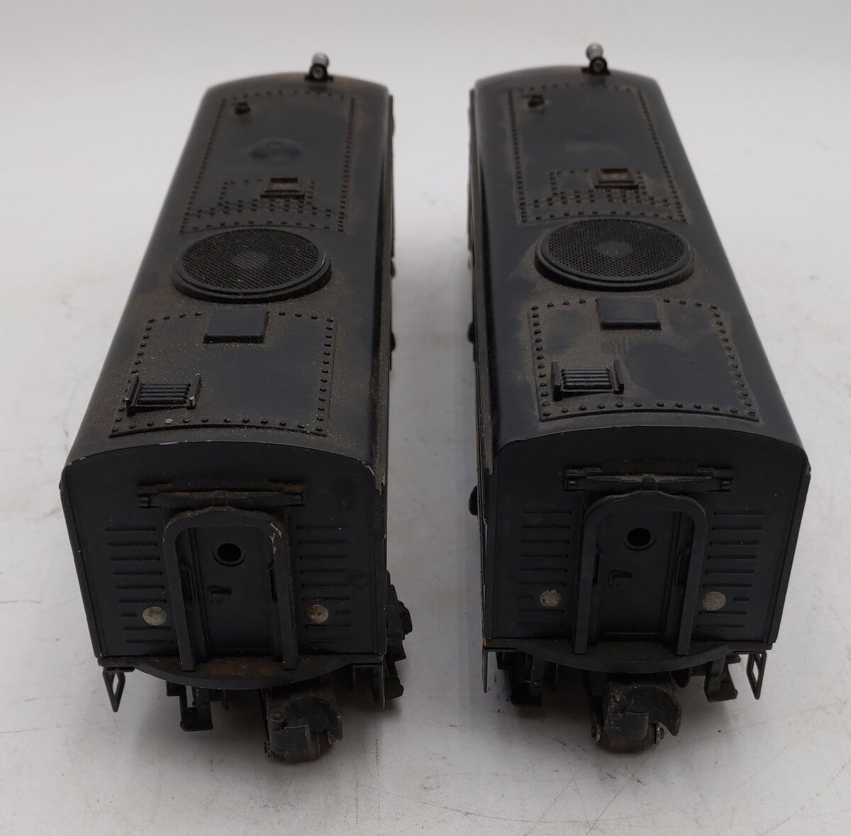 Lionel 2032 Vintage O Erie Alco AA Diesel Locomotive Set EX