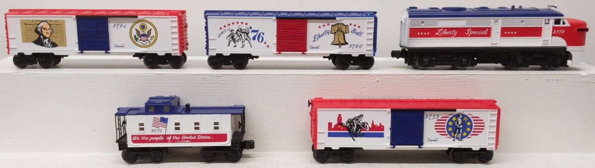 Lionel 6-1577 O Gauge The Liberty Special Bicentennial Set EX/Box