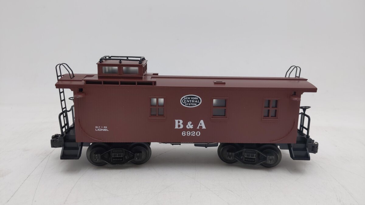 Lionel 6-6920 O Gauge Boston & Albany Woodside Illuminated Caboose #6920 EX/Box