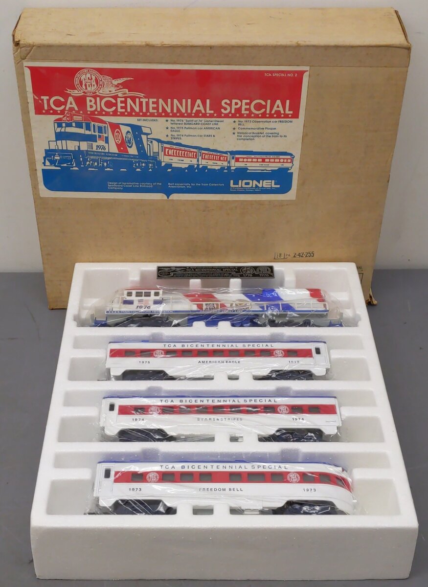 Lionel 6-1976 O Gauge TCA Bicentennial Train Set NIB