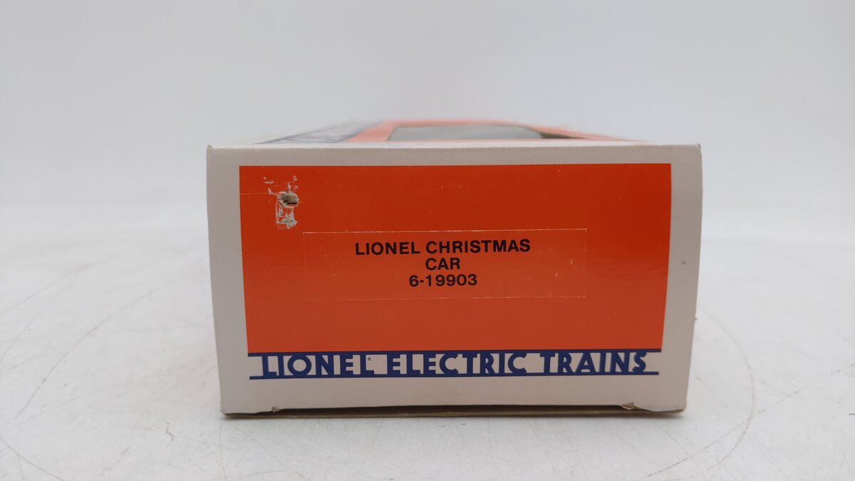 Lionel 6-19903 O Gauge Lionel Christmas Boxcar #1987 EX/Box