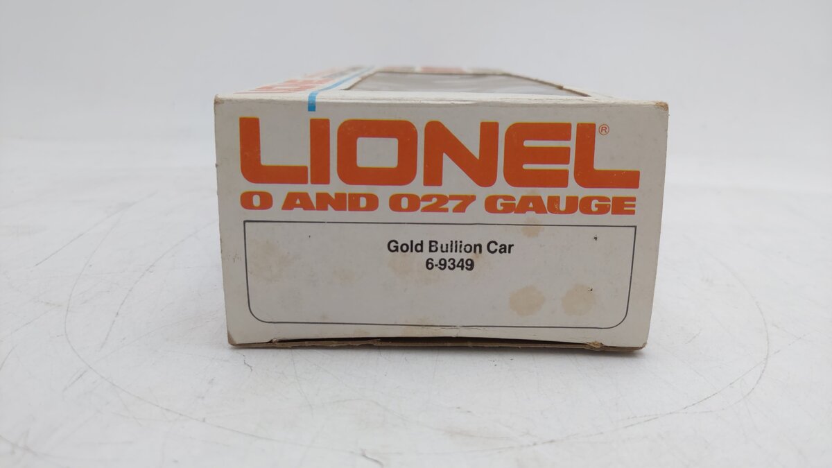 Lionel 6-9349 O Gauge Gold Bullion San Francisco Mint Car EX/Box