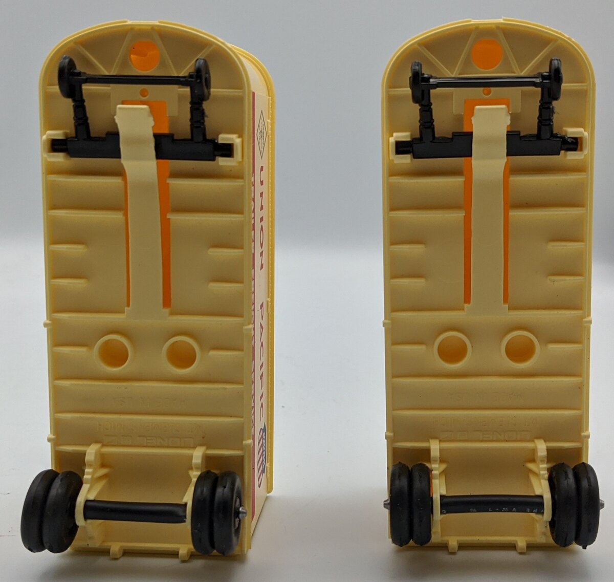 Lionel 6-9383 O Gauge Union Pacific FAR Piggyback Flatcar w/ Trailers LN/Box