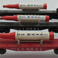 Lionel 6175 Vintage O Black Flatcar with US Navy Rocket (3) VG