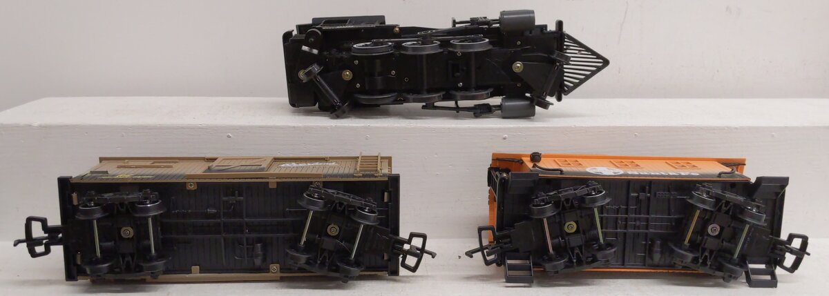 New Bright 180 G Scale Pioneer Steam Locomotive Set #999 EX/Box