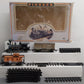 New Bright 180 G Scale Pioneer Steam Locomotive Set #999 EX/Box