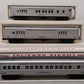 Williams 1979 O TCA 25th Anniversary Silver Passenger Car Set LN/Box