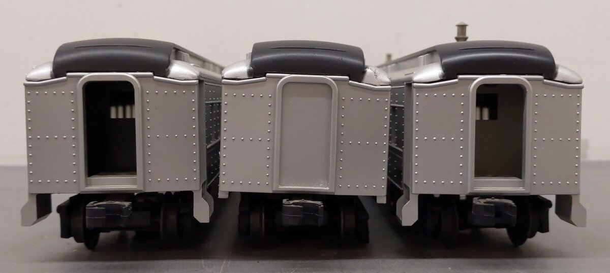 Williams 1979 O TCA 25th Anniversary Silver Passenger Car Set LN/Box
