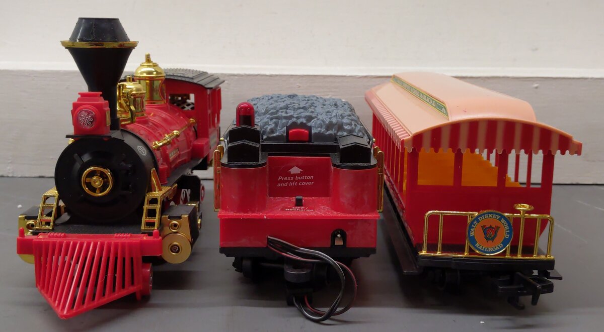 New Bright 95005 Disney World R.R. Train Set VG/Box