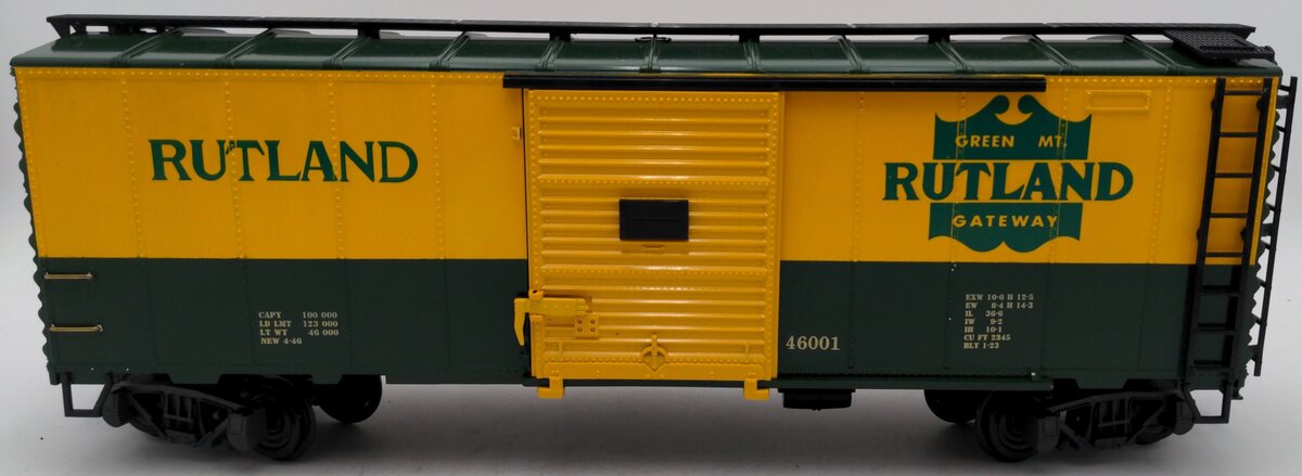 Aristo-Craft 46001 G Scale Rutland Boxcar EX/Box